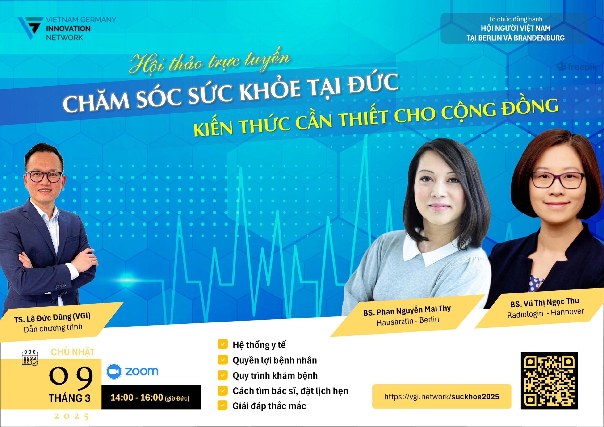 [VGI-Cafe] Chăm sóc sức khỏe tại Đức: Kiến thức cần thiết cho Cộng đồng